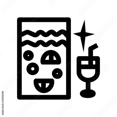alcohol alcoholic bowl drink drinks punch icon