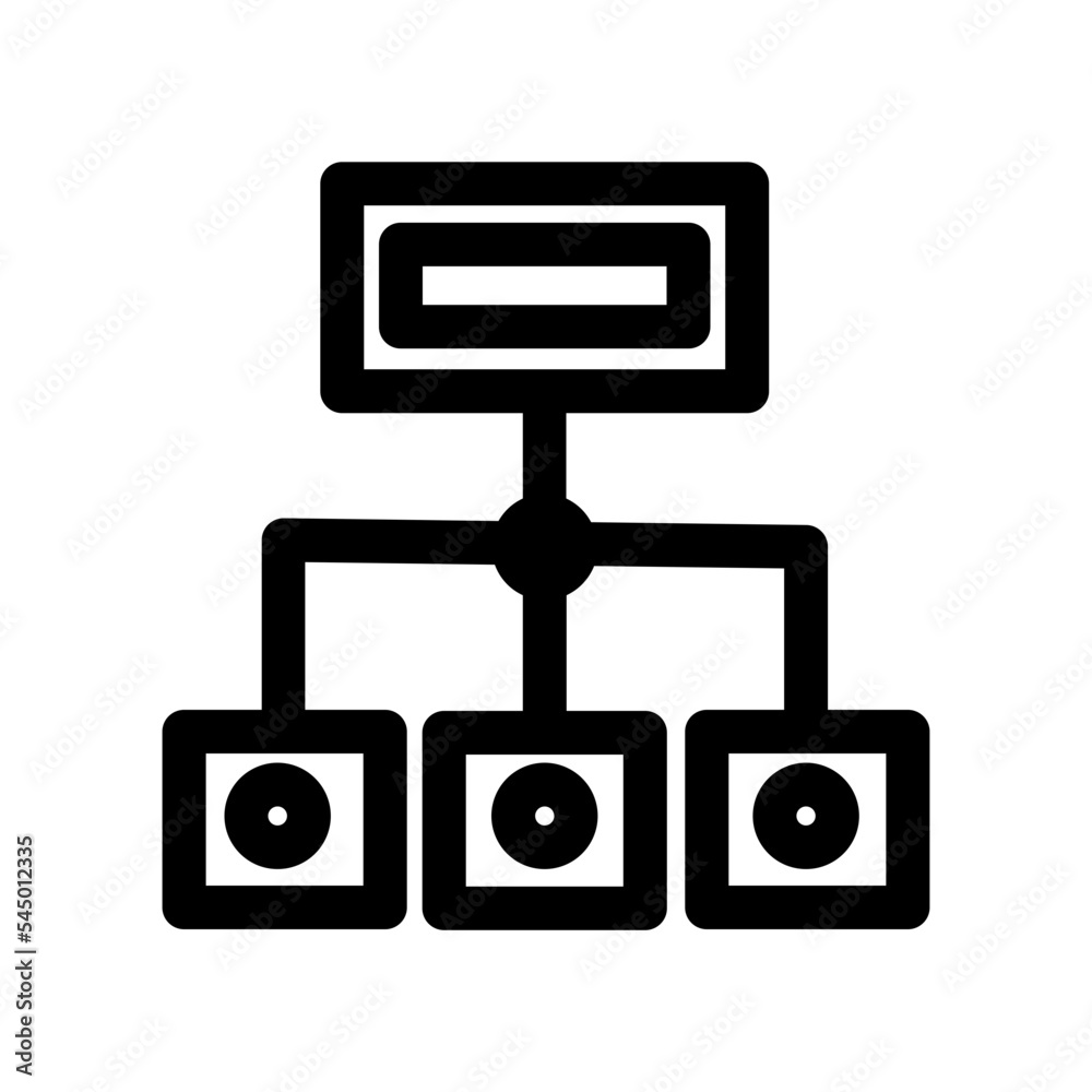 Algorithm Catalog Map Seo Icon
