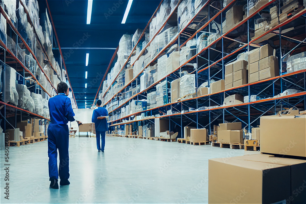 Fototapeta premium Logistic center