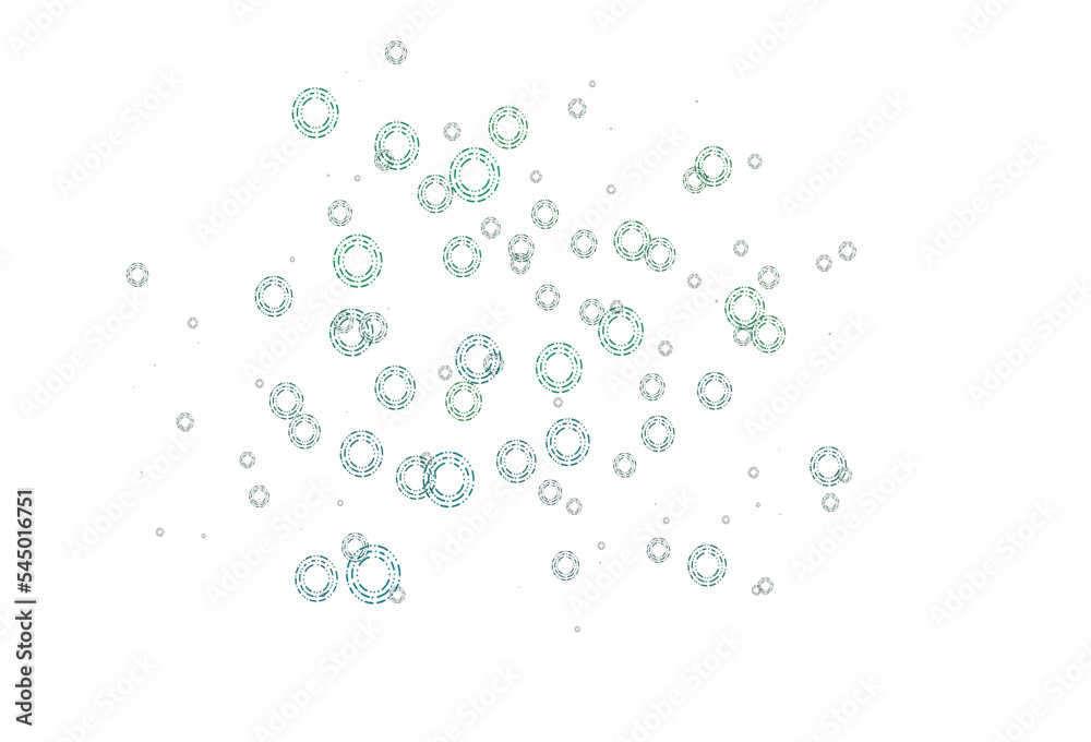 Light Blue, Green vector backdrop with dots. Light Blue, Green vector backdrop with dots.