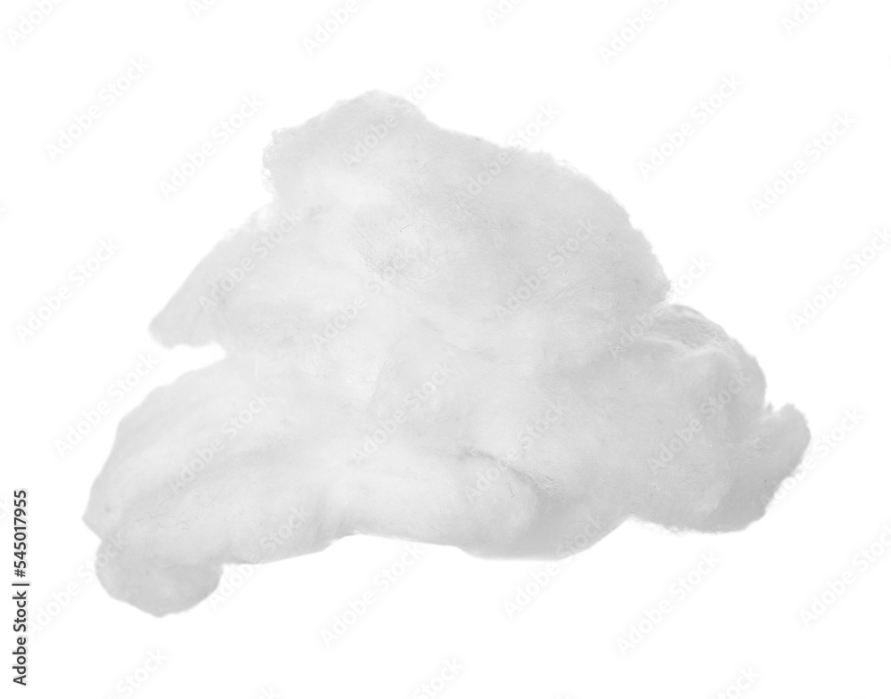 Soft cotton wool isolated on white background Soft cotton wool isolated on white background