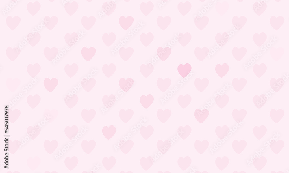 Cute heart pattern background