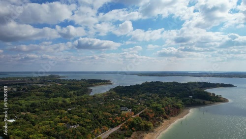 Wallpaper Mural Lavan Lake Princeton Texas coast Torontodigital.ca