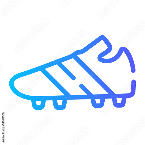 football shoes gradient icon