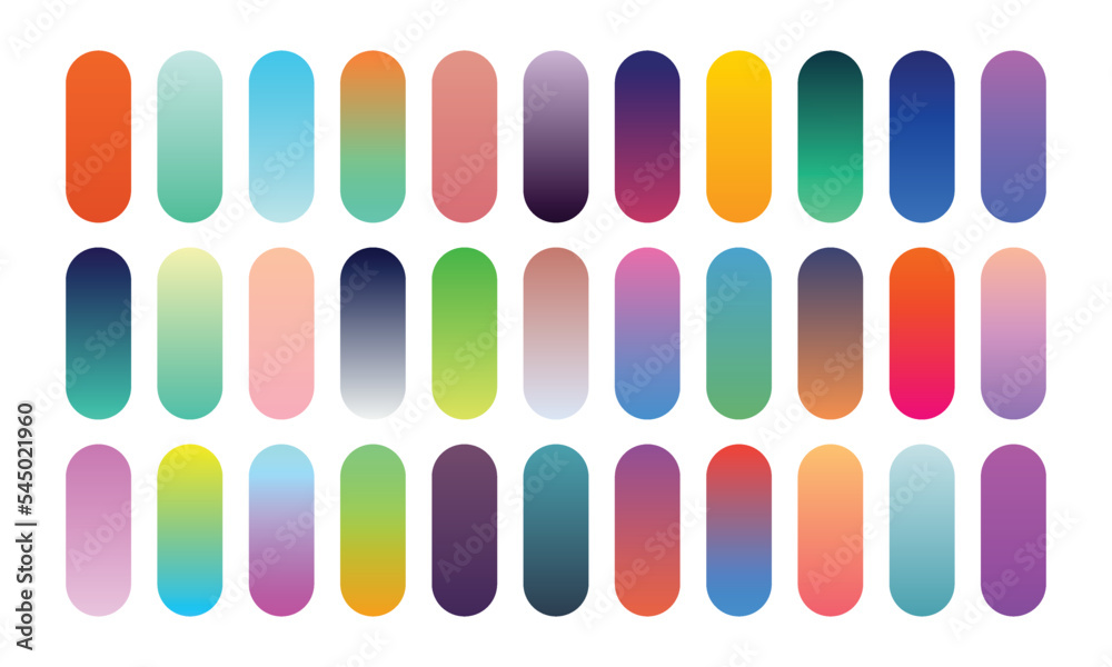 Big set of metallic gradients different colored metal set Big set of metallic gradients different colored metal set