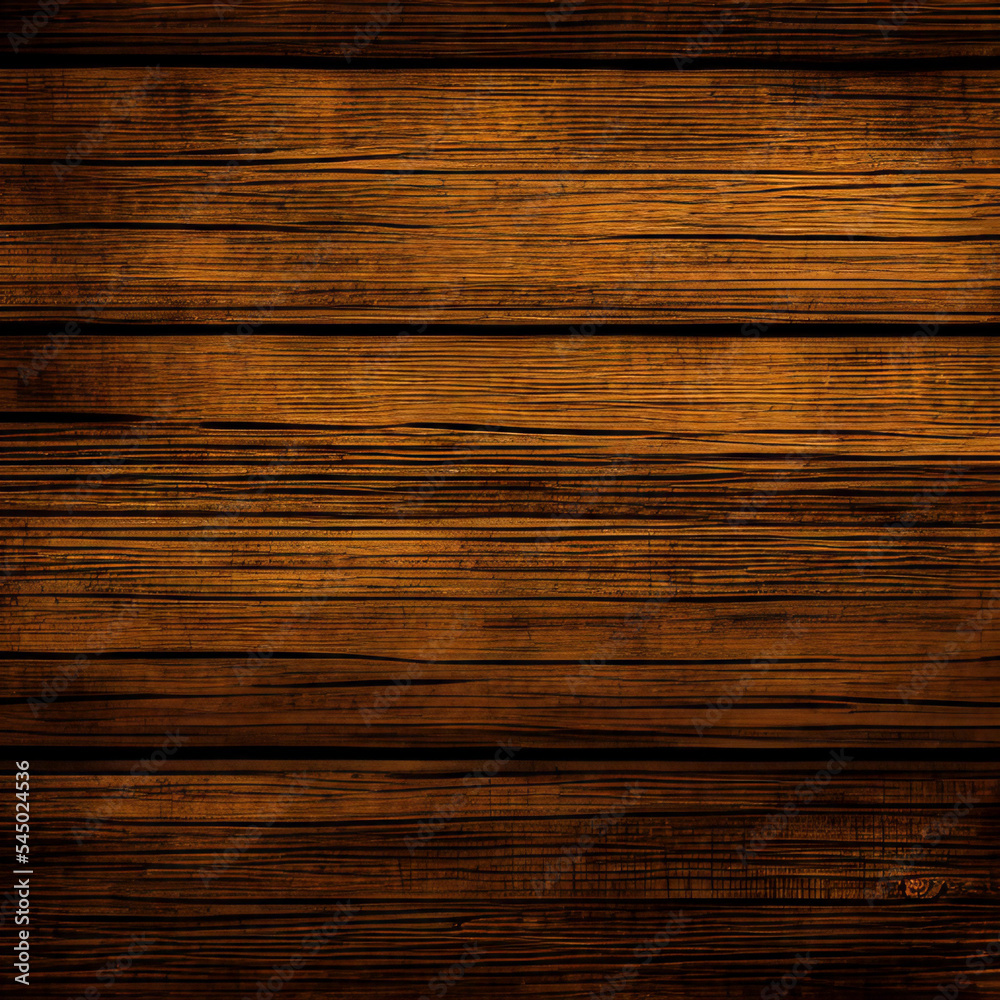Dark Brown Wooden Boards for Floor or Walls
