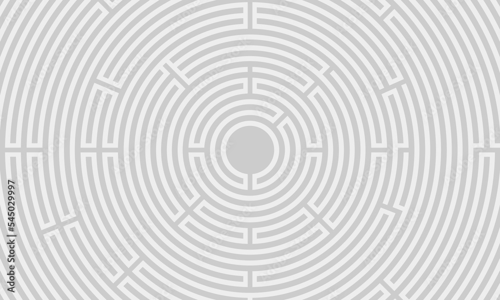 Round maze background Round maze background