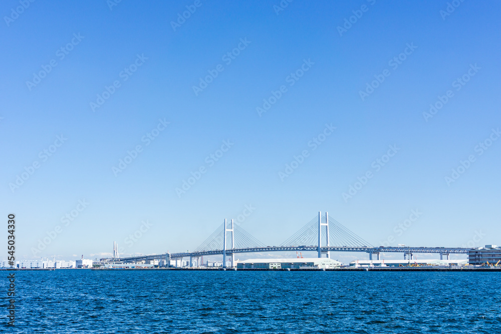 神奈川県横浜市の横浜ベイブリッジ