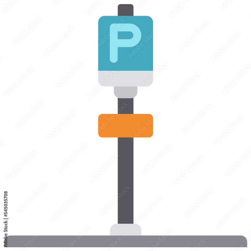 Parking flat icon Parking flat icon