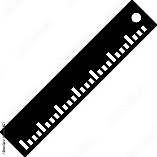ruler icon illustration isolated vector sign symbol on white background..eps