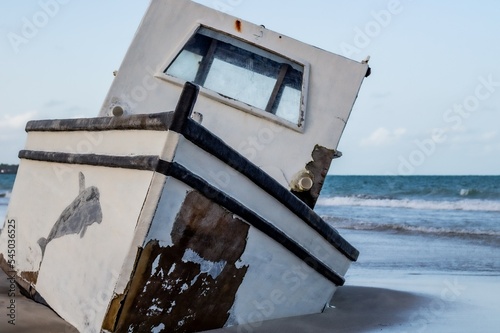 boat on the beach