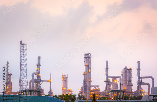 oil refinery and petrochemical plants
