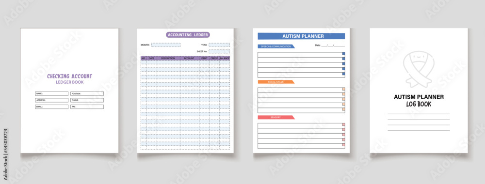 Kdp interior log book planner template Kdp interior log book planner template