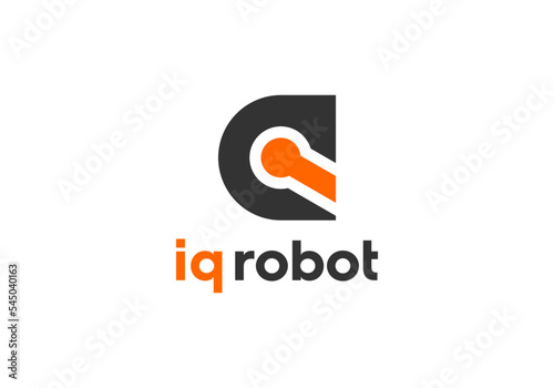 iq robotic logo design templates