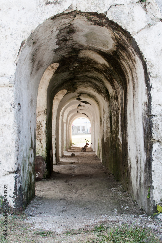 Exposed corridor at Batanes, Philippines