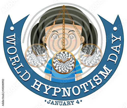 World hypnotism day January icon