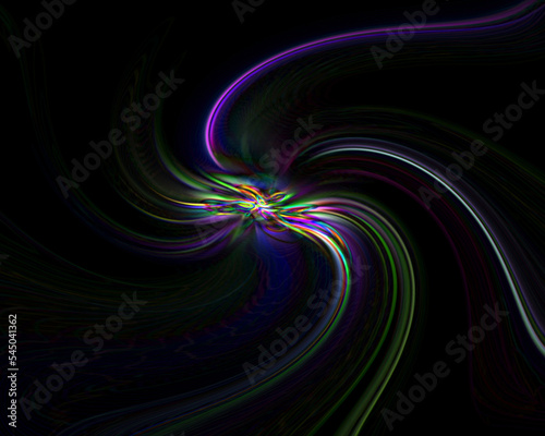 abstract and illustration multiple color swirl background