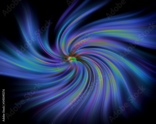 abstract and illustration multiple color swirl background