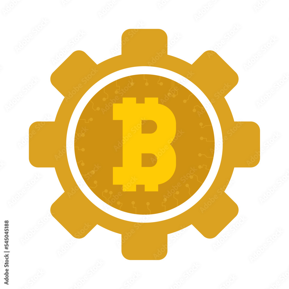 bitcoin, settings symbol bitcoin, settings symbol