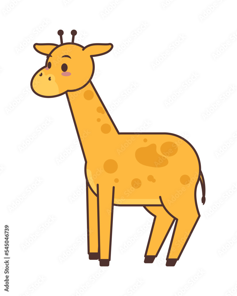 cute giraffe icon