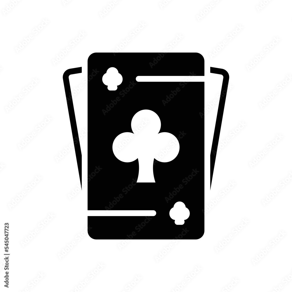 Black solid icon for clubs Black solid icon for clubs