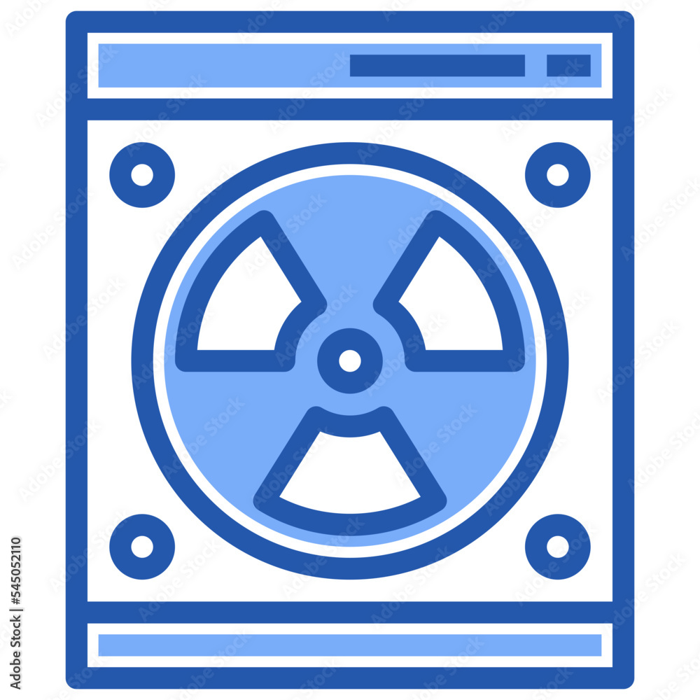 Poison_radioactive line icon,linear,outline,graphic,illustration