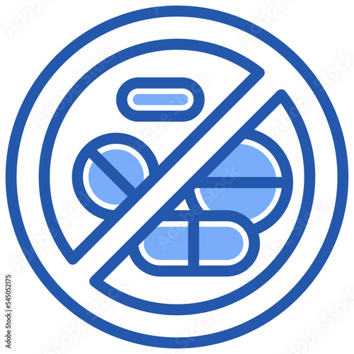 Poison_no drugs line icon,linear,outline,graphic,illustration