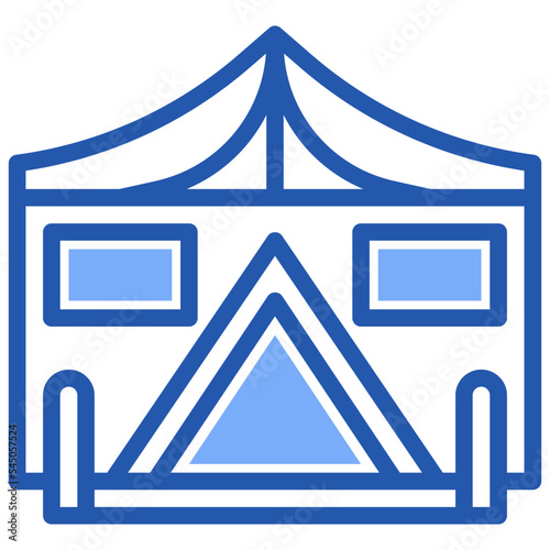 tent line icon,linear,outline,graphic,illustration