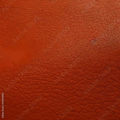 Orange Leather close up