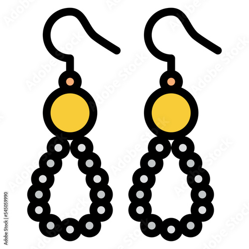 earring accessory woman fashion icon
