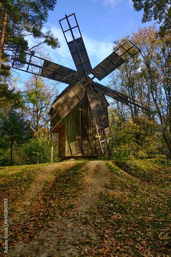 wooden windmills in ukraine