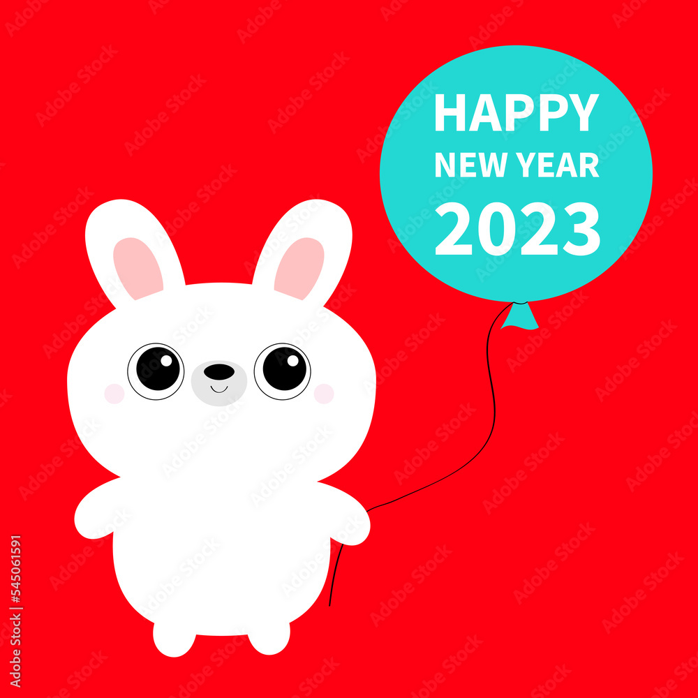 Happy chinese new year 2023 greeting card Vector Image