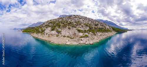Fototapeta Naklejka Na Ścianę i Meble -  Croatia Beach Biloševac Dalmatia region of Croatia
