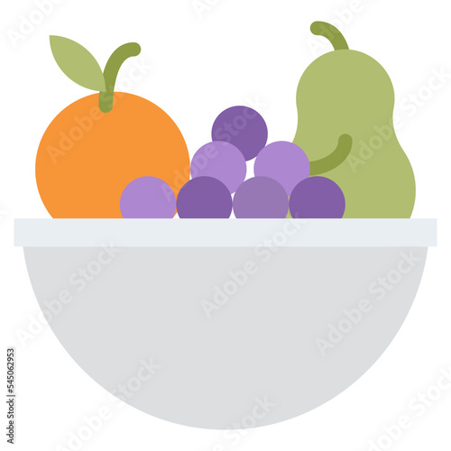 healthy fruits diet lifestyle icon