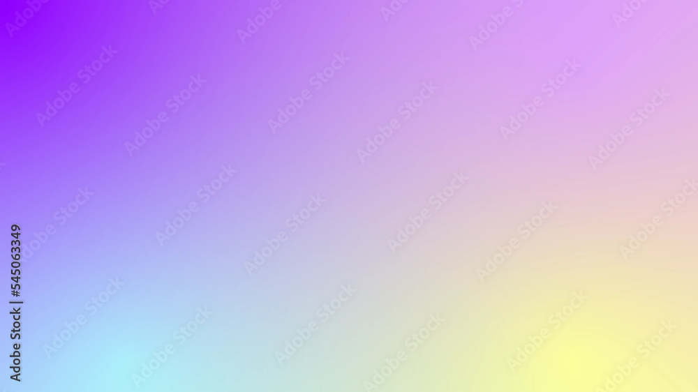Abstract multicolored gradient glowing background