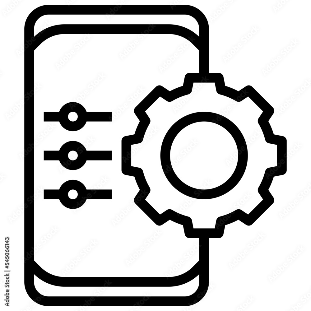 settings line icon,linear,outline,graphic,illustration settings line icon,linear,outline,graphic,illustration