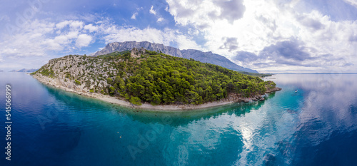 Fototapeta Naklejka Na Ścianę i Meble -  Croatia Beach Biloševac Dalmatia region of Croatia