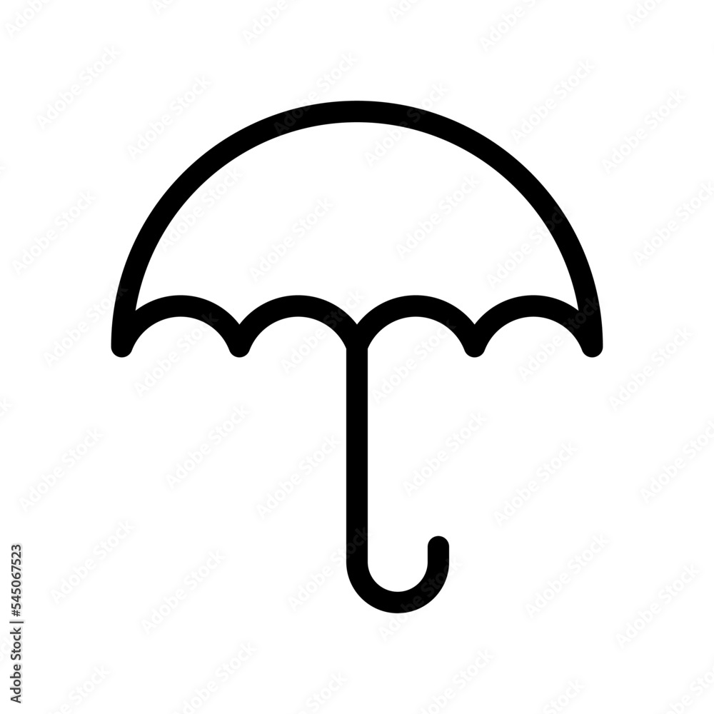 umbrella icon vector logo template in trendy flat design umbrella icon vector logo template in trendy flat design