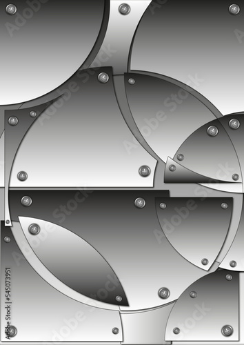 A3 Layout Metall Kreise 11
