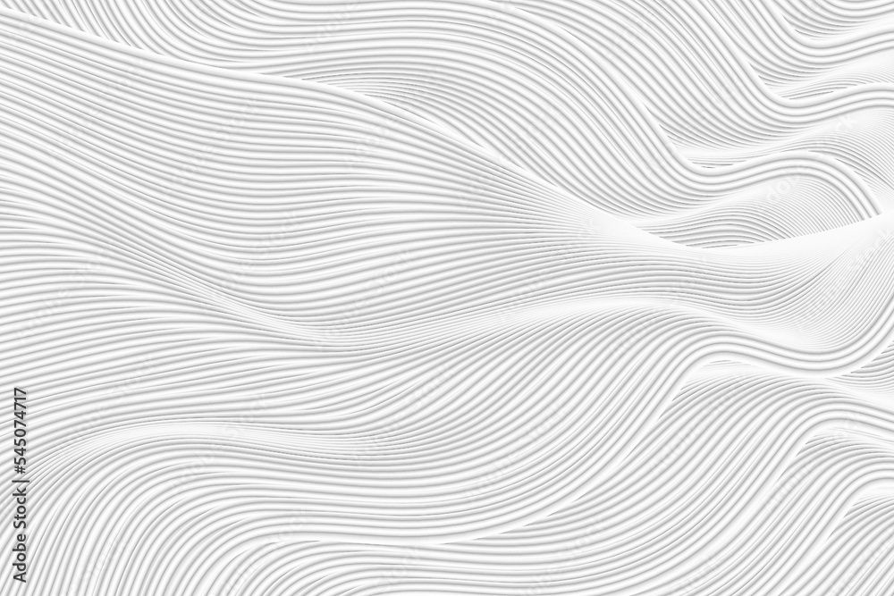3D rendering waveform off-white abstract line texture texture background 3D rendering waveform off-white abstract line texture texture background
