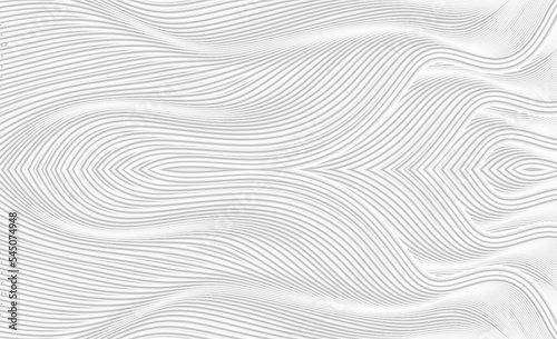 3D rendering waveform off-white abstract line texture texture background