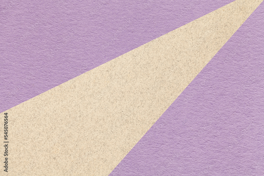 Texture of old craft lilac color paper background with beige line, macro. Structure of vintage abstract purple cardboard Texture of old craft lilac color paper background with beige line, macro. Structure of vintage abstract purple cardboard