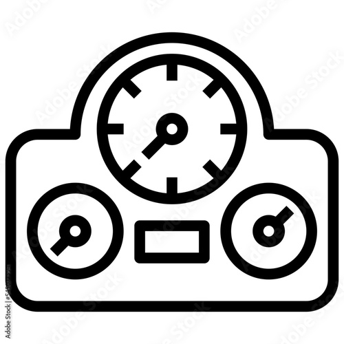 speedomete line icon,linear,outline,graphic,illustration photo