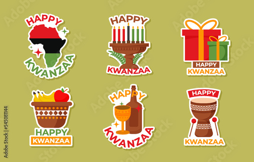 Kwanzaa Set Sticker