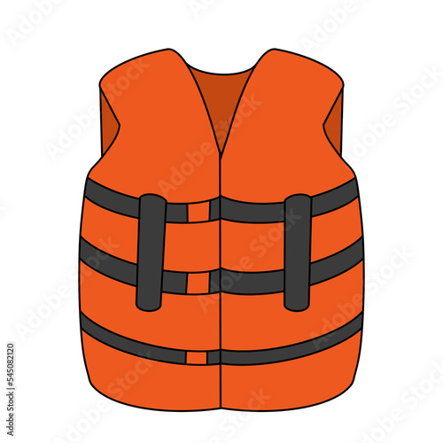 life jacket illustration