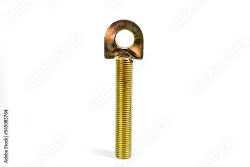 The eyebolt is used in agricultural and other machinery.