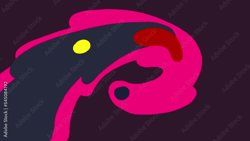 Liquid transition wipe purple pink violet version. Cartoon animation motion element isolated. Alpha channel included. 
