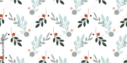 Delicate abstract seamless pattern. Suitable for wallpaper, web page background, surface textures, textile. Vector 