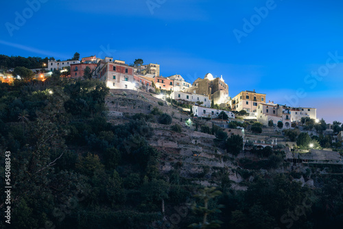 raito, amalfi coastal village on the sea