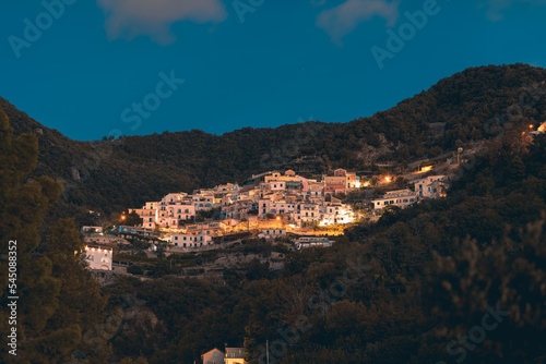 raito, amalfi coastal village on the sea photo